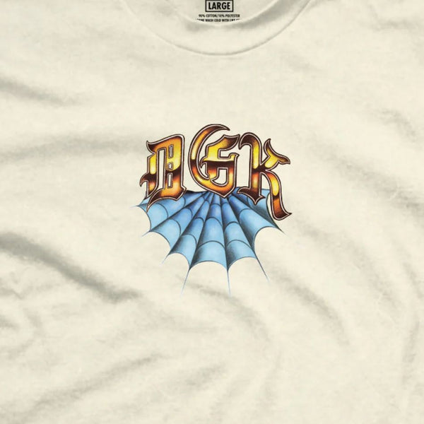 DGK Night Moves Tee Sand - Skatewarehouse.co.uk