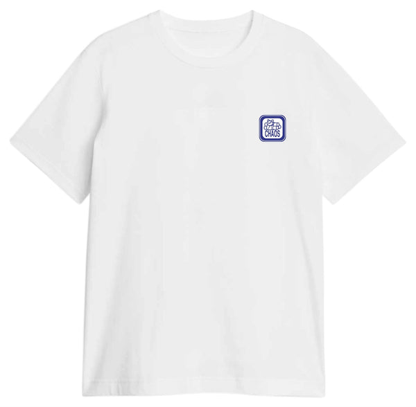 411 Chaos Garment Dye Premium S / S Tee White