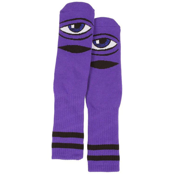 Toy Machine Sect Eye Sock Purple
