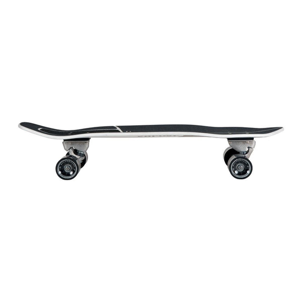 Carver Black Tip - Surfskate Cruiser Skateboard Deck - 9.875