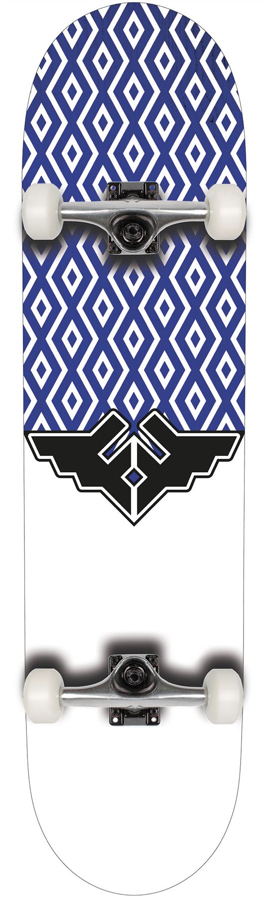 Fracture Wings V5 Blue Complete Skateboard 8.0