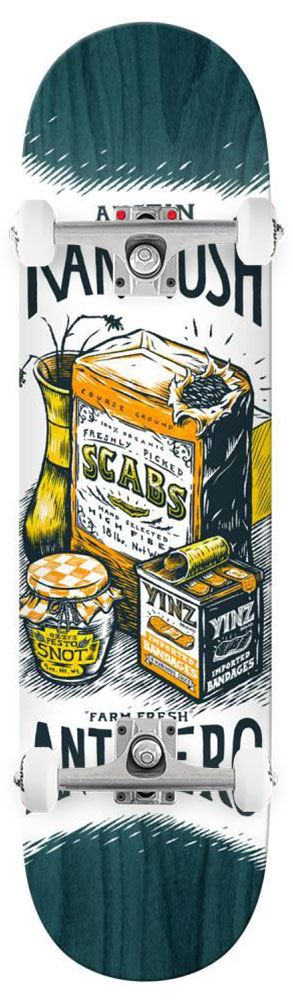 Anti Hero Pro Kanfoush Farm Fresh Custom Complete Skateboard - 8.38