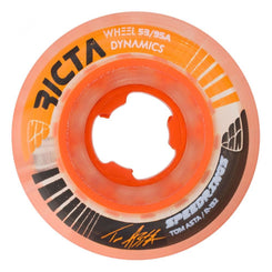 Ricta Skateboard Wheels Speedrings Slim 95a - Orange - Skatewarehouse.co.uk