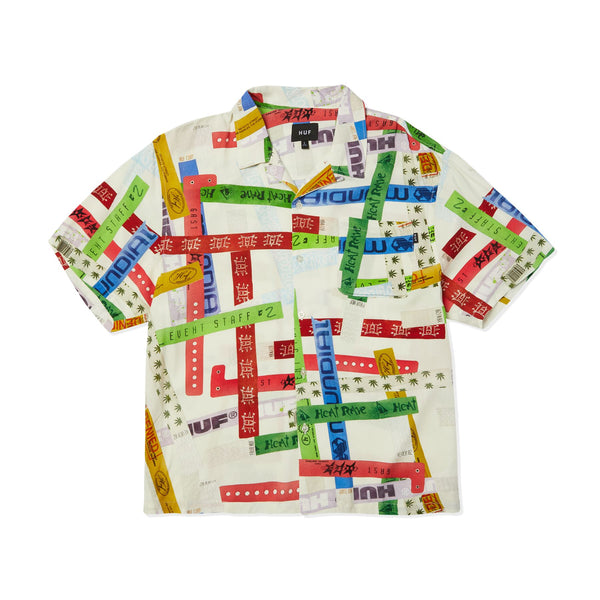 HUF Admission S / S Resort Shirt (Multi)