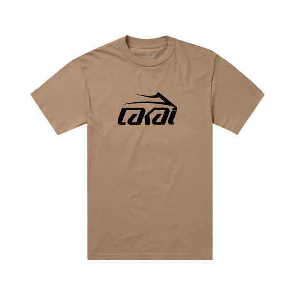 Lakai Basic Tee Dusty Brown - Skatewarehouse.co.uk