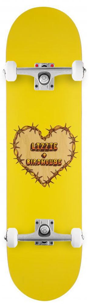 Birdhouse Pro Armanto Heart Protection Custom Complete Skateboard - 8.0