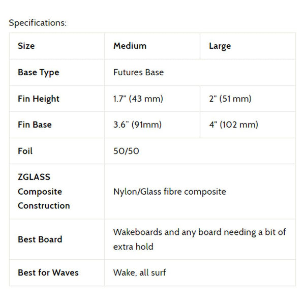 3D Fins - Dimpster - Medium - Skullpass (FCS1 / Futures)