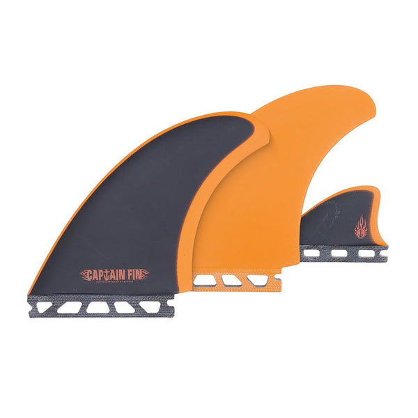 Captain Fin Co - CF Team Twin + Trailer - Medium - Orange (Futures) - M