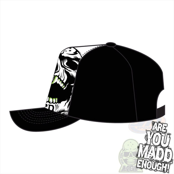 Madd Apparel MGP Crossbone Trucker Cap Black