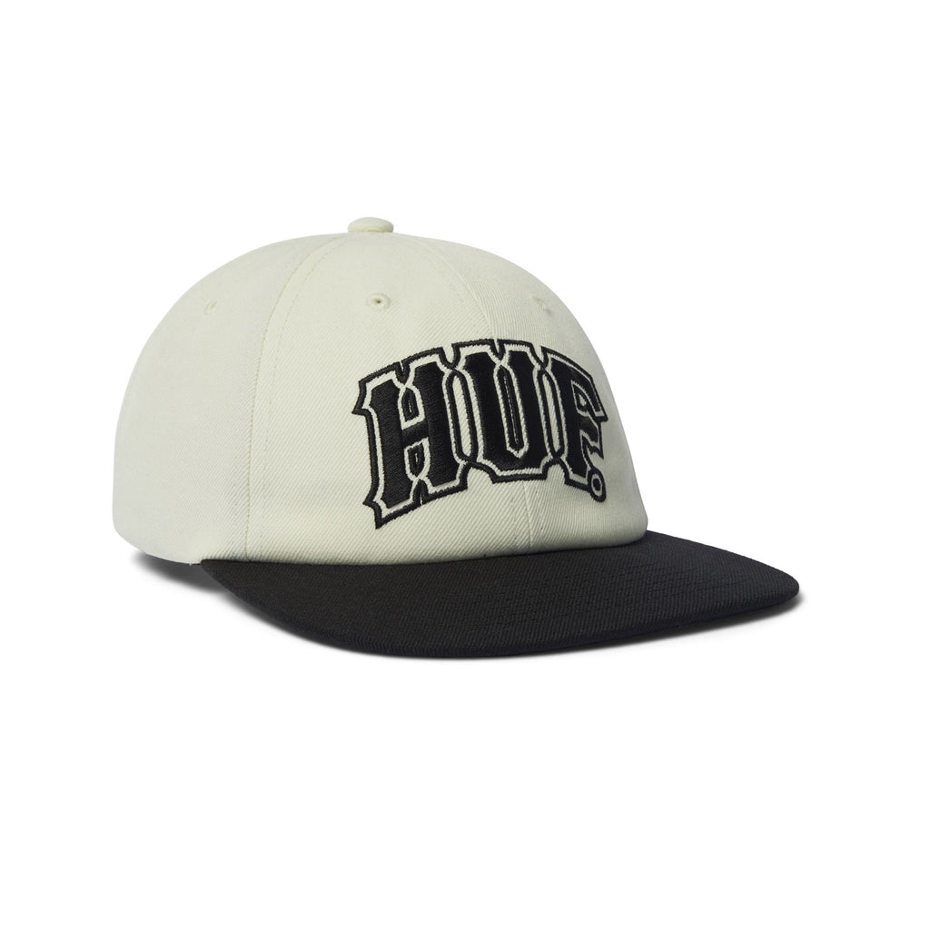 HUF Classic Arch Brushed Snapback (Bleach / Black) - One Size