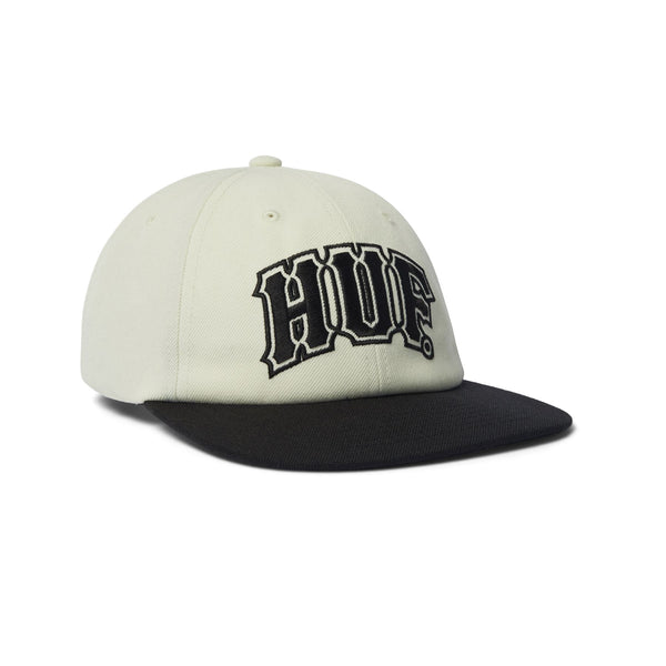HUF Classic Arch Brushed Snapback (Bleach / Black) - One Size