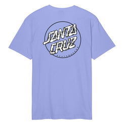 Santa Cruz T-Shirt Alive Dot T-Shirt - Digital Violet - Skatewarehouse.co.uk