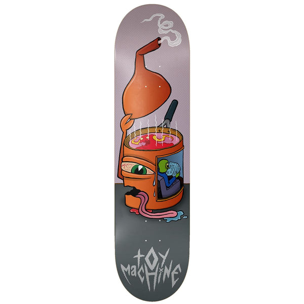 Toy Machine Brain Sizzle Skateboard Deck - 8.38