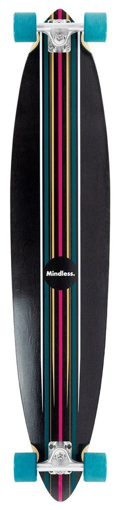 Mindless Nomad Pintail 44" x 9" Black Complete Longboard - 44.0" - Skatewarehouse.co.uk