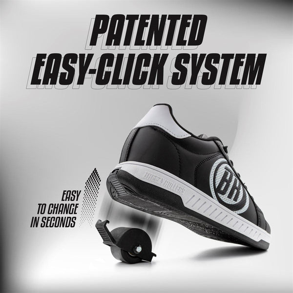 Breezy Rollers Classic White / Black - UK 6