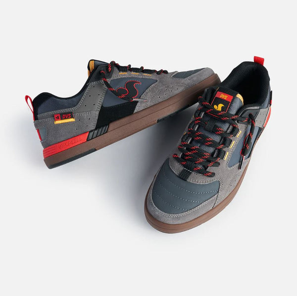 DVS Sureshock Charcoal Black Gum - Skatewarehouse.co.uk