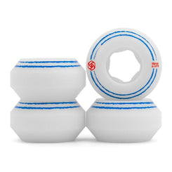 Red Eye Team Inline Skate Wheels - White