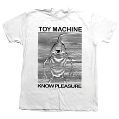 Toy Machine Toy Division Tee White - Skatewarehouse.co.uk