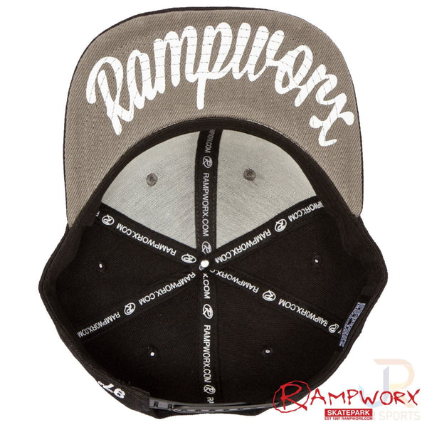 Rampworx Snapbacks LE 97.9 - Black / Grey / Black