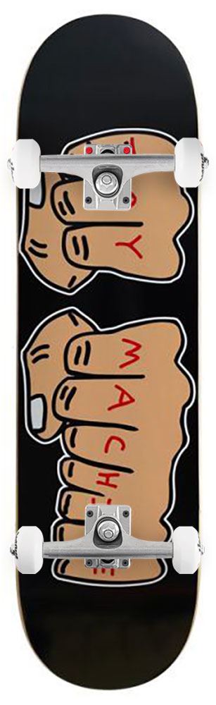Toy Machine Fists x Venom Custom Complete Skateboard - 8.25" - Skatewarehouse.co.uk