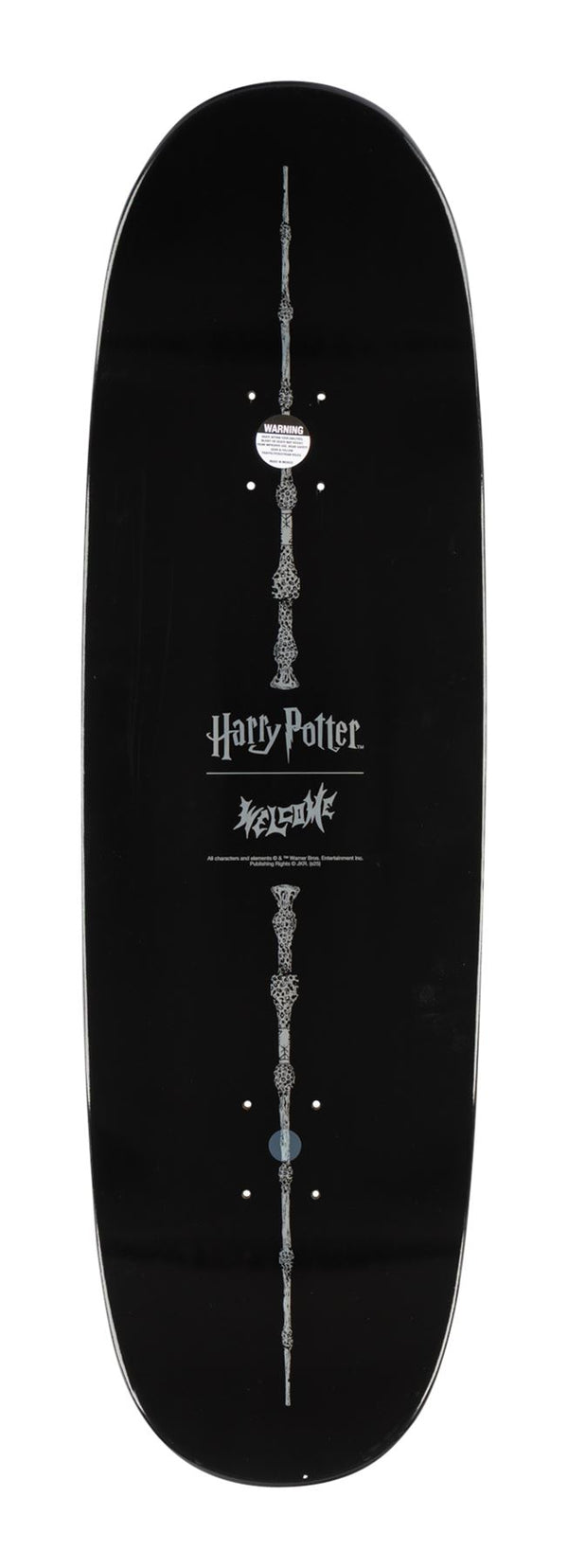 Welcome x Harry Potter Finale on Boline (Black Dip) Skateboard Deck - 9.5