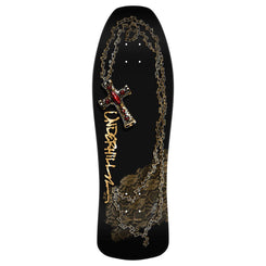 Powell-Peralta™ Ray Underhill • Chain & Cross • • Gold Foil Skateboard Deck - 10.0" - Skatewarehouse.co.uk