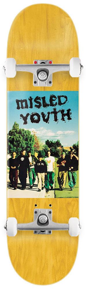 Zero Skateboard Misled Youth x Venom Custom Complete Skateboard - 8.25" - Skatewarehouse.co.uk
