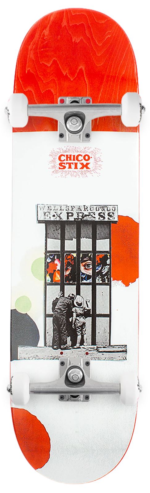Chico Stix 'I See You' Popsicle x Venom Custom Complete Skateboard - 8.0