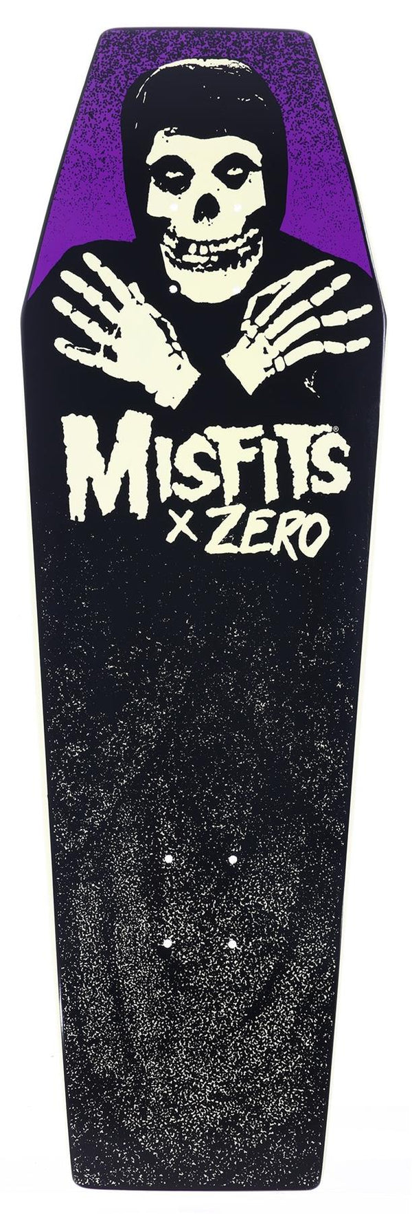 Zero Skateboards Misfits Fiend Coffin GITD Skateboard Deck - 9.5