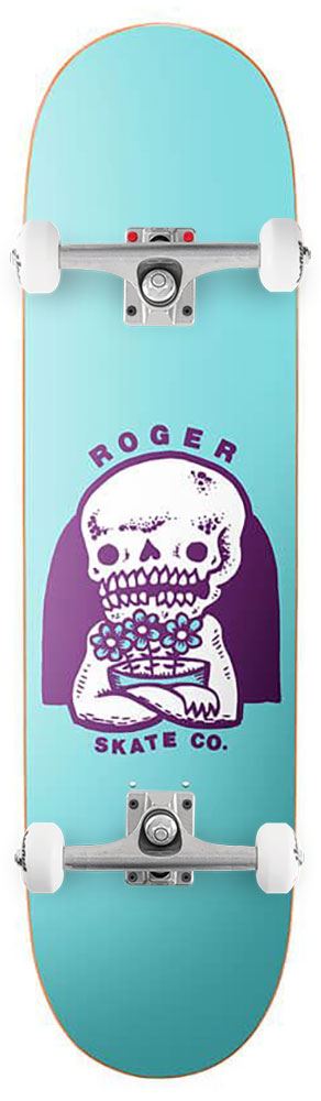 Roger Flowers High Concave Roger x Venom Custom Complete Skateboard - 8.0" - Skatewarehouse.co.uk