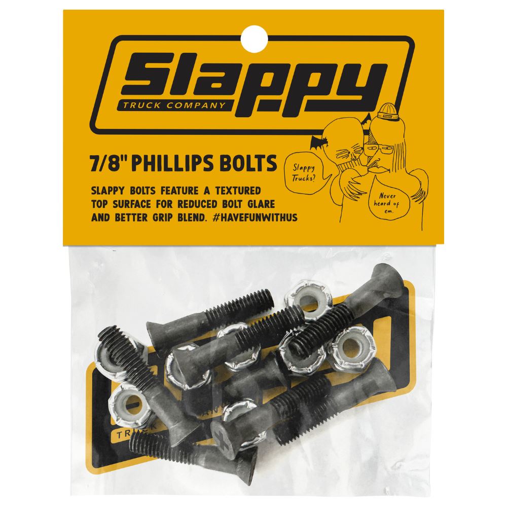 Slappy Phillips Bolts 10 Pack Black 7 / 8"