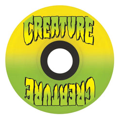 OJ Soft Skateboard Wheels Bonehead Super Juice 78a - Yellow / Green - Skatewarehouse.co.uk