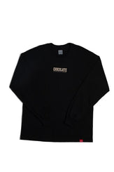 Chocolate Western Long Sleeve Tee Black - Skatewarehouse.co.uk