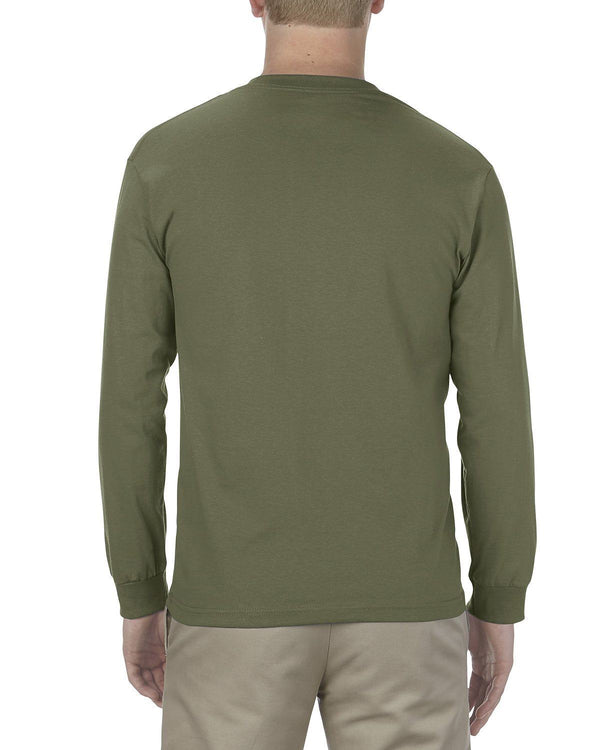 Alstyle American Apparel 1304 Longsleeve Tee - Military Green