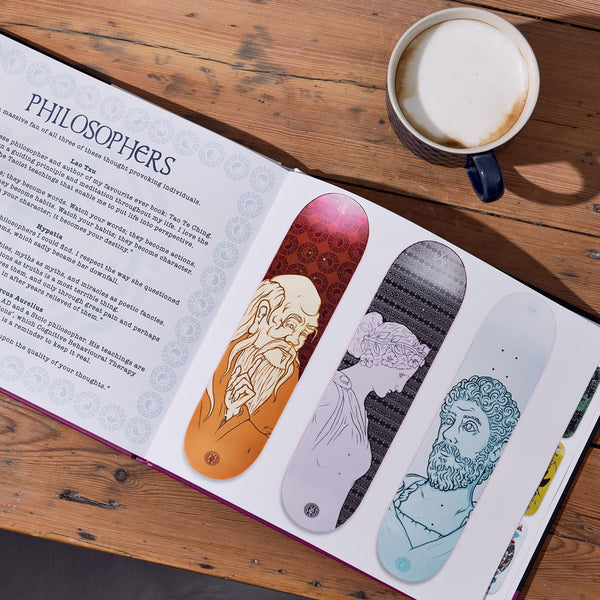Drawing Boards The Book Skateboard Deck