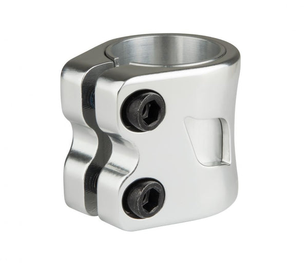 Blazer Scooter Pro Clamp Altus 2 Bolt OS W/Shim - Silver Anodised - Skatewarehouse.co.uk