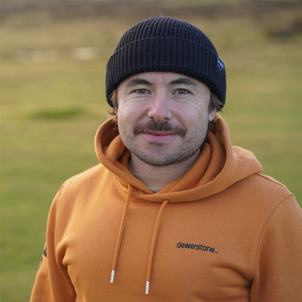 Dewerstone Stroller Recycled Beanie - Black - - Skatewarehouse.co.uk