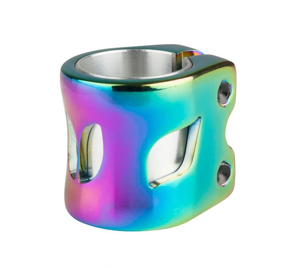 Blazer Scooter Pro Clamp Altus 2 Bolt OS W/Shim - Neo chrome