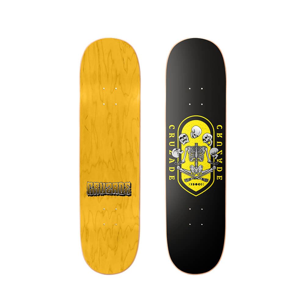 Cruzade Moon Phases Cruzade Skateboard Deck - 8.25" - Skatewarehouse.co.uk