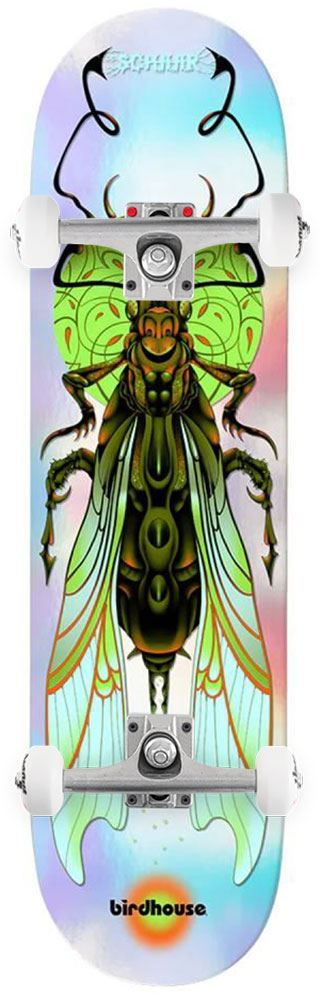 Birdhouse Pro Schaar Ilham Insects x Venom Custom Complete Skateboard - 8.25
