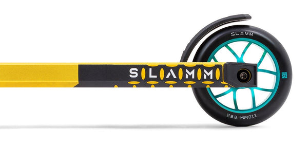 Slamm Assault Stunt Scooter - Gold - Skatewarehouse.co.uk