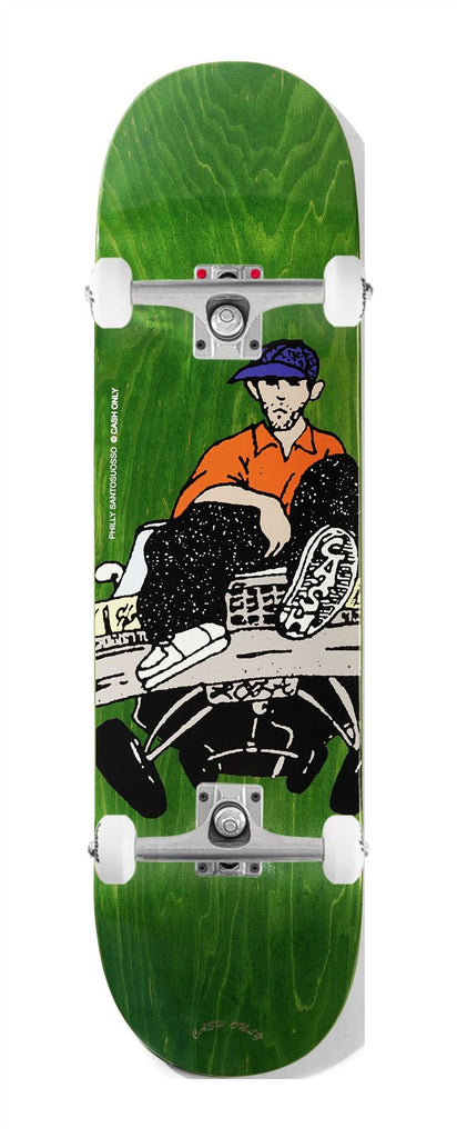 Cash Only Philly Santosuosso x Venom Custom Complete Skateboard - 8.125"