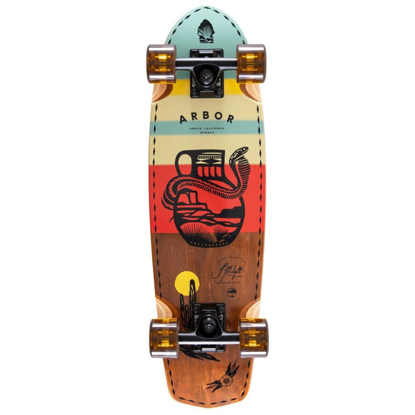 Arbor Cruiser Complete Jess Mudgett Pocket Rocket Complete Longboard - 7.75