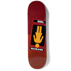 Girl Skateboard Oops OG Rick McCrank Skateboard Deck - 8.25" - Skatewarehouse.co.uk