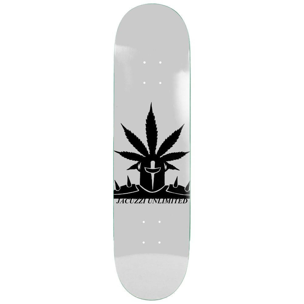 Jacuzzi Unlimited Weedstar EX7 Grey Skateboard Deck - 8.25"