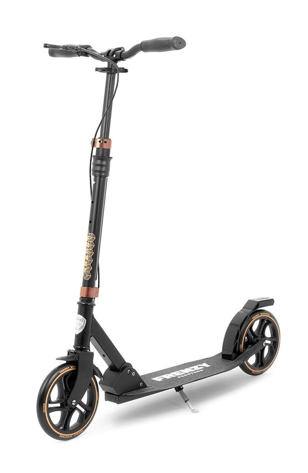 Frenzy 205mm Dual Brake V4 Recreational Scooter - Black - Skatewarehouse.co.uk