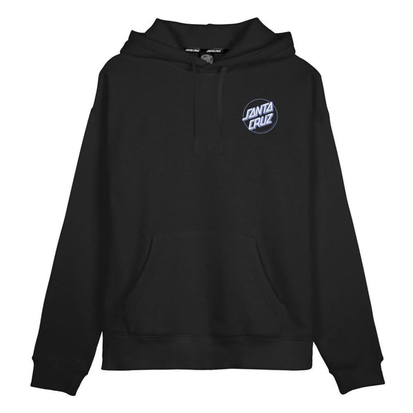 Santa Cruz Womens Hood Partial Dot Hood - Black - Skatewarehouse.co.uk