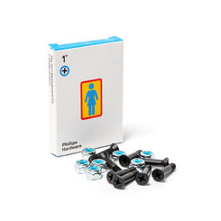 Girl Longneck Phillips Bolts 1" Skateboard Bolts - One Size - Skatewarehouse.co.uk