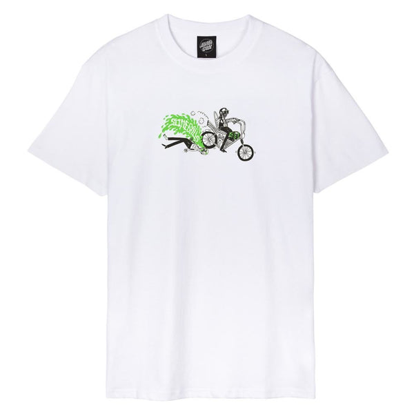 Slime Balls T-Shirt Scene Report - White - Skatewarehouse.co.uk