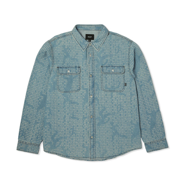 HUF Ceremony Denim Shirt (Indigo)